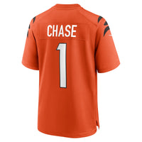 Cincinnati Bengals Ja'Marr Chase Orange jersey – view 4