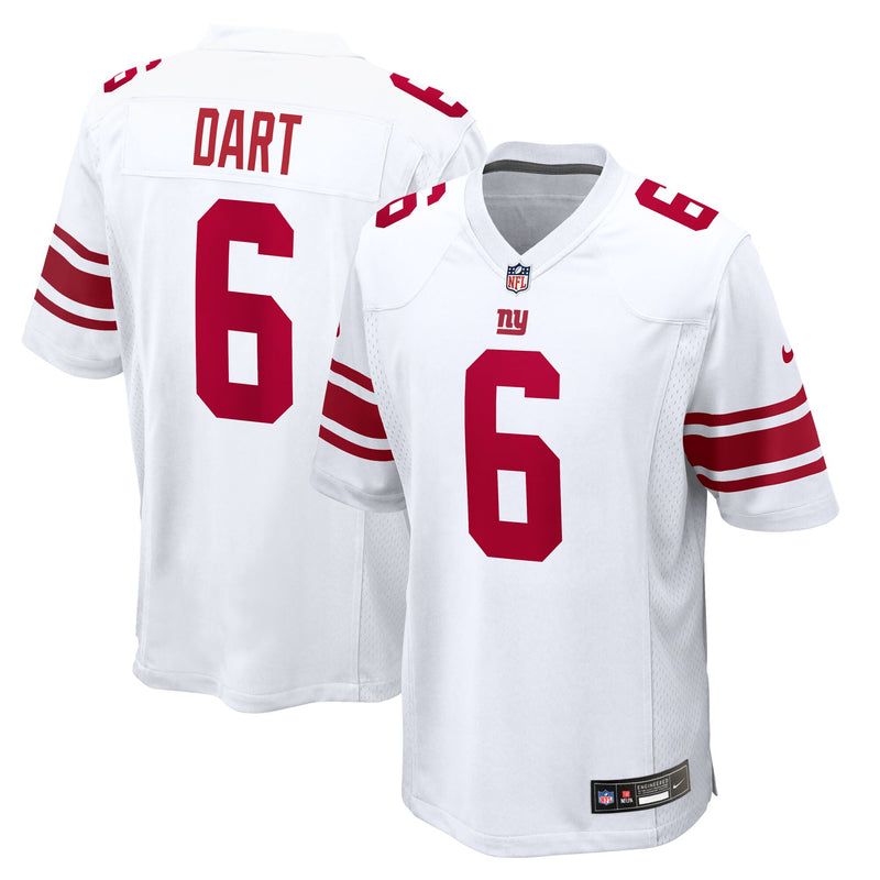 New York Giants Jaxson Dart White jersey – view 1