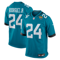 Jacksonville Jaguars Chris Rodriguez Jr. Teal jersey – view 1