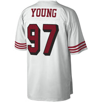 San Francisco 49ers Bryant Young White jersey – view 4