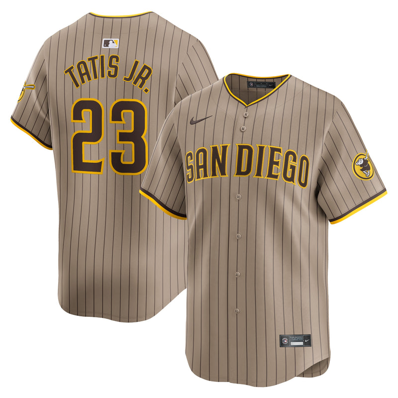 San Diego Padres Fernando Tatis Jr. Tan jersey – view 1