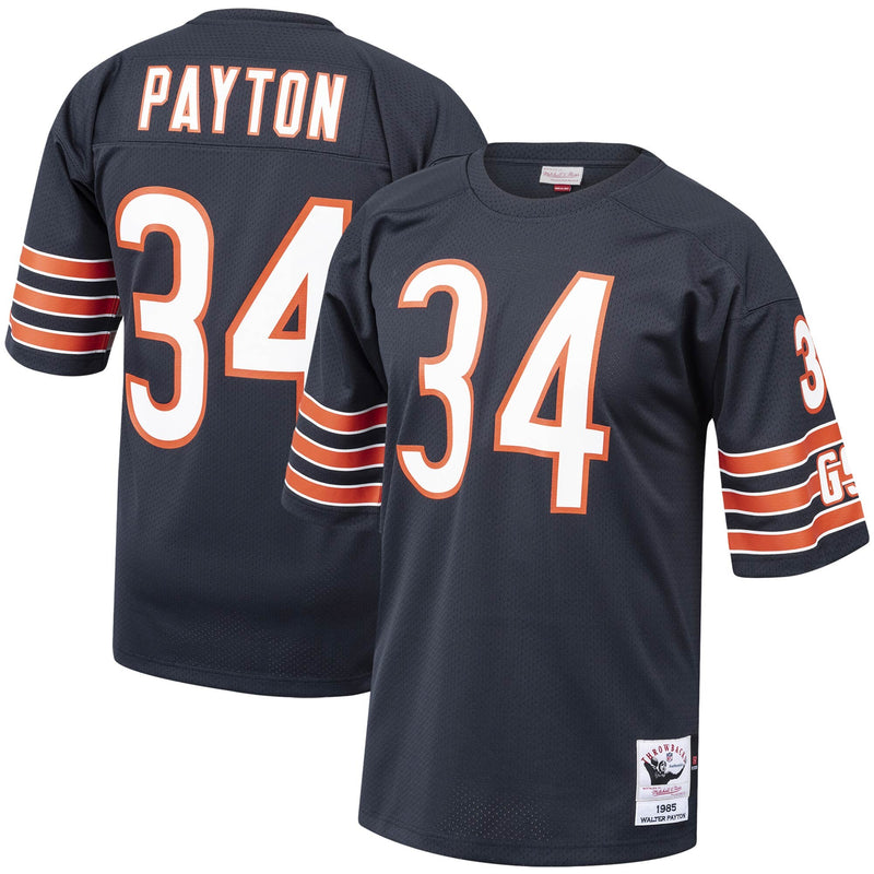 Chicago Bears Walter Payton Navy jersey – view 1