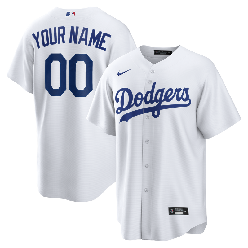 Los Angeles Dodgers White jersey – view 1