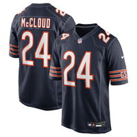 Chicago Bears Nick McCloud Navy jersey – view 1
