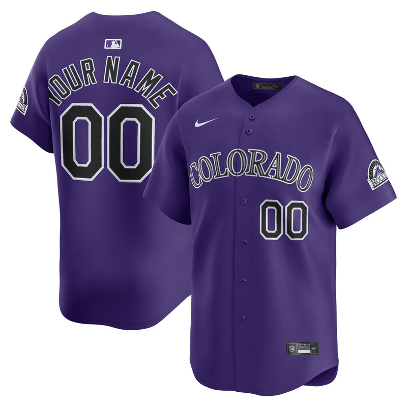 Colorado Rockies Purple jersey – view 1