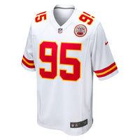 Kansas City Chiefs Chris Jones White jersey – view 3