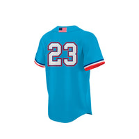 Louisiana Tech Bulldogs Lightweight Royal jersey – view 4