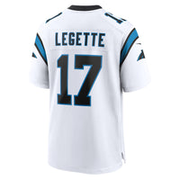 Carolina Panthers Xavier Legette White jersey – view 4