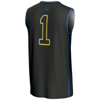 Delaware Fightin' Blue Hens Black jersey – view 4