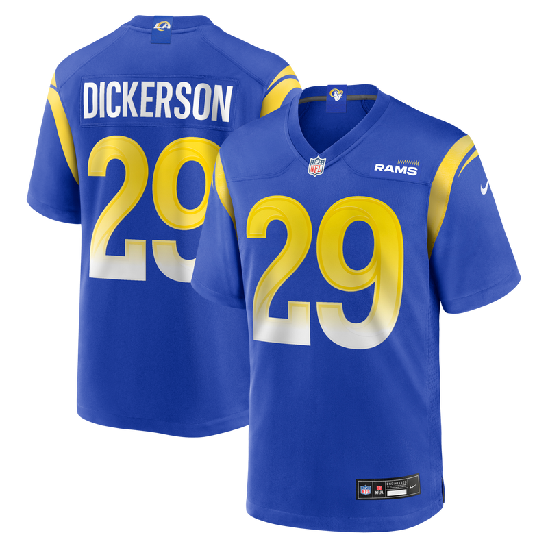 Los Angeles Rams Eric Dickerson Royal jersey – view 1
