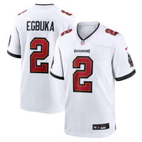 Tampa Bay Buccaneers Emeka Egbuka White jersey – view 2