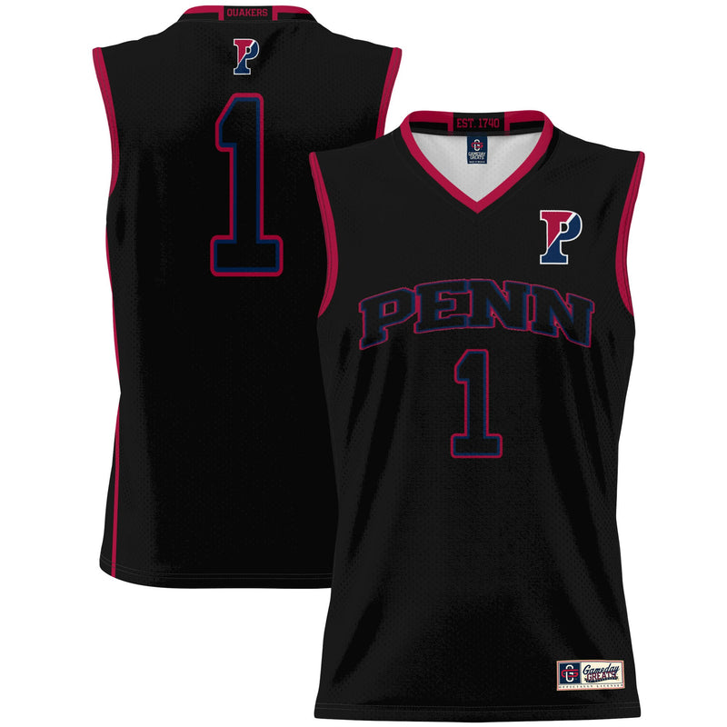 Pennsylvania Quakers Black jersey – view 1