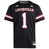 adidas Louisville Cardinals Black jersey – view 3
