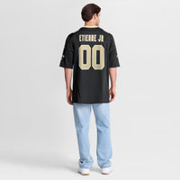 New Orleans Saints Travis Etienne Jr Black jersey – view 6