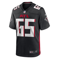 Atlanta Falcons Matthew Bergeron Black jersey – view 3