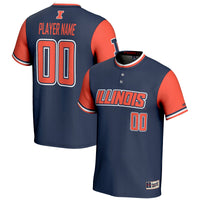 Illinois Fighting Illini GameDay Greats Navy jersey – view 2