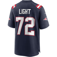 New England Patriots Matt Light Navy jersey – view 4