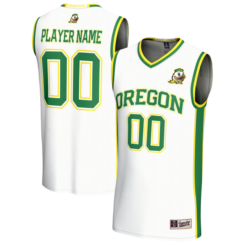 Oregon Ducks GameDay Greats White jersey – view 1