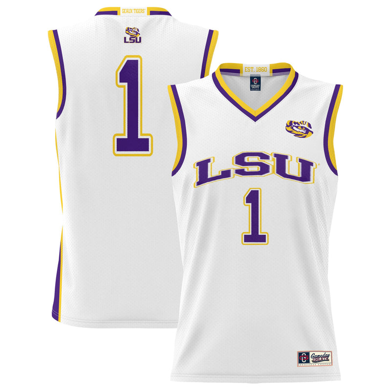 LSU Tigers White jersey – view 1