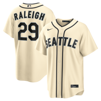 Seattle Mariners Cal Raleigh Cream jersey – view 1