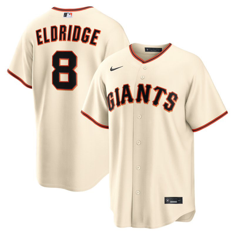 San Francisco Giants Bryce Eldridge Cream jersey – view 1