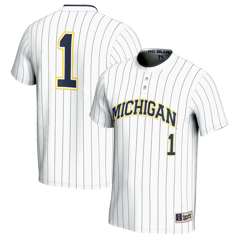 Michigan Wolverines White jersey – view 1