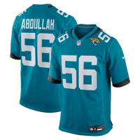 Jacksonville Jaguars Yasir Abdullah Teal jersey – view 1