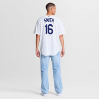 Los Angeles Dodgers Will Smith White jersey – view 4