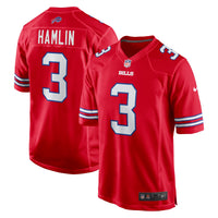 Buffalo Bills Damar Hamlin Red jersey – view 1