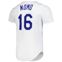 Los Angeles Dodgers Hideo Nomo White jersey – view 4
