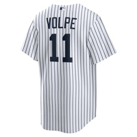 New York Yankees Anthony Volpe White jersey – view 4