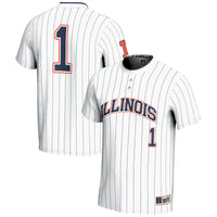 Illinois Fighting Illini Lightweight White jersey – view 1