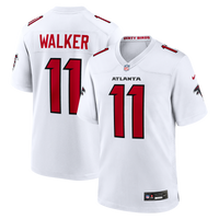 Atlanta Falcons Jalon Walker White jersey – view 1