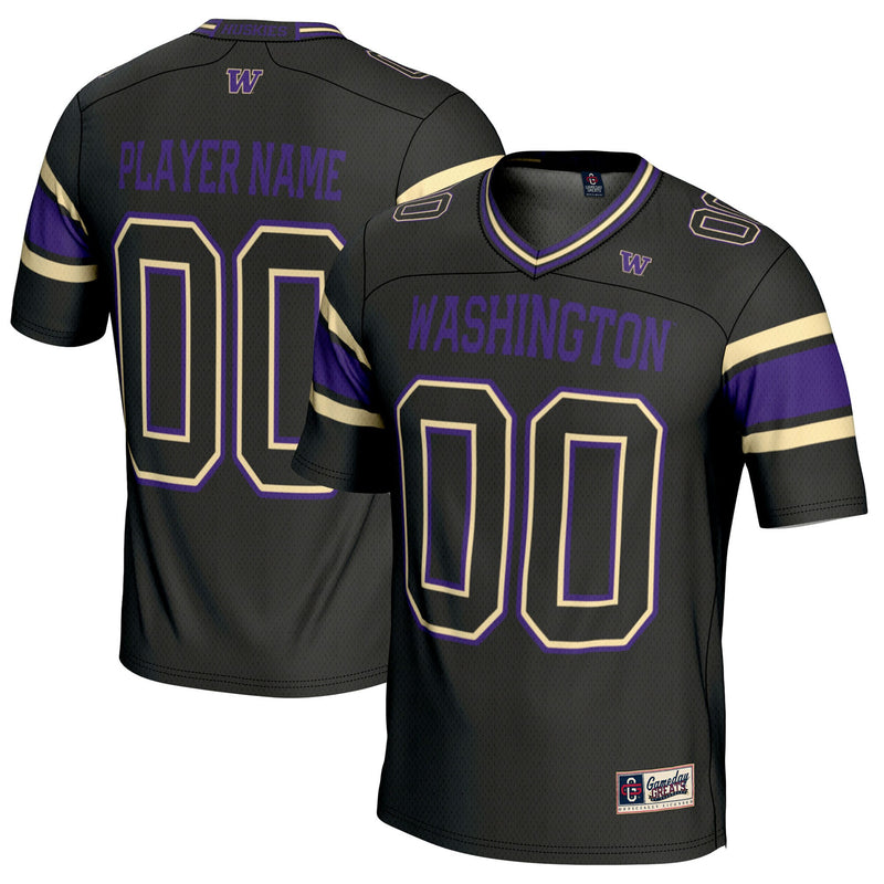 Washington Huskies GameDay Greats Black jersey – view 1