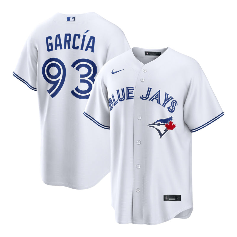 Toronto Blue Jays Yimi García White jersey – view 1