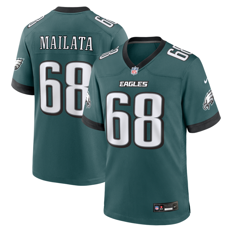 Philadelphia Eagles Jordan Mailata Green jersey – view 1