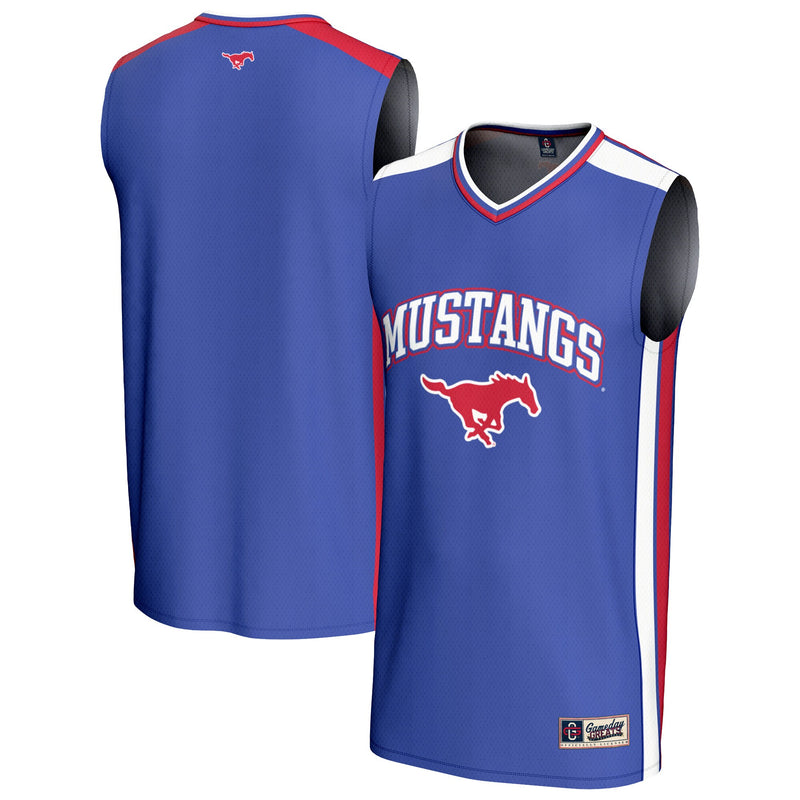 SMU Mustangs GameDay Greats Royal jersey – view 1