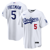 Los Angeles Dodgers Freddie Freeman White jersey – view 1