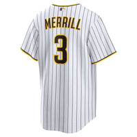 San Diego Padres Jackson Merrill White jersey – view 6