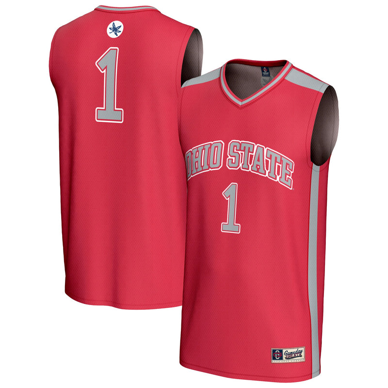 Ohio State Buckeyes Scarlet jersey – view 1