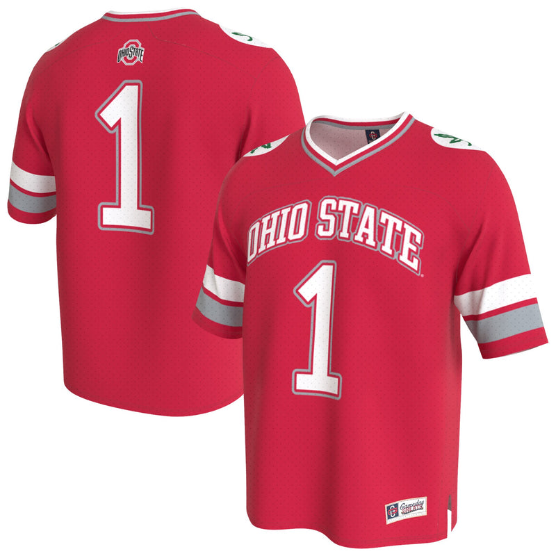 Ohio State Buckeyes GameDay Greats Scarlet jersey – view 1
