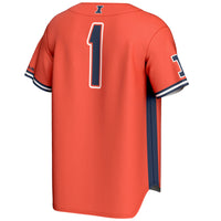 Illinois Fighting Illini Orange jersey – view 4