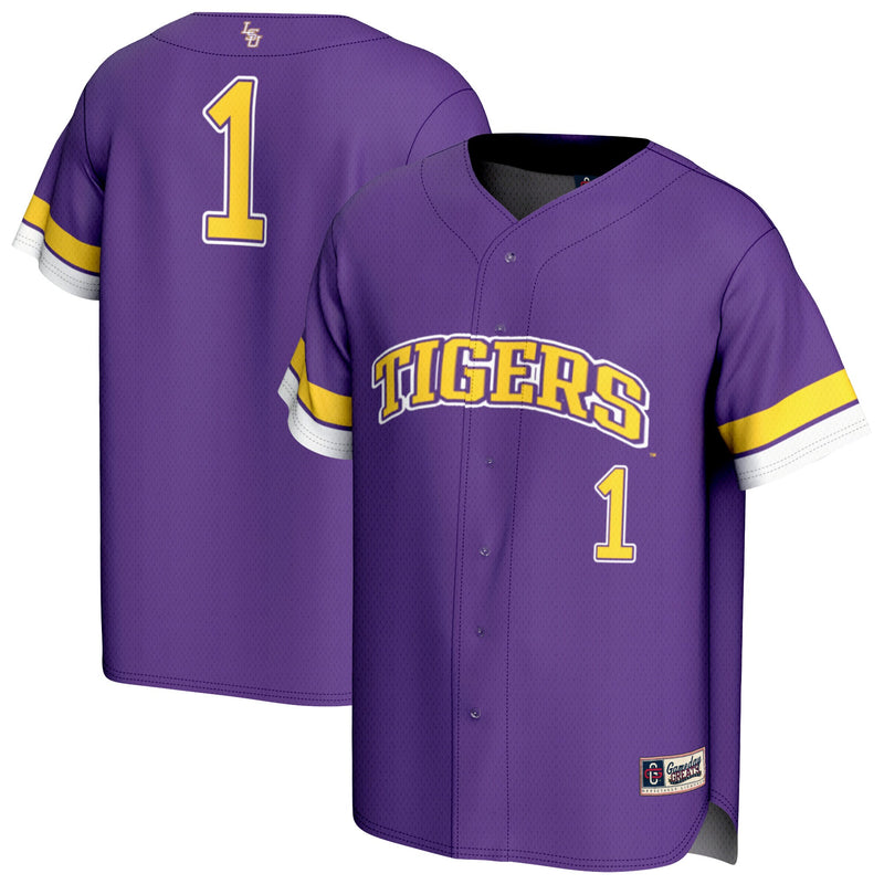 LSU Tigers Purple jersey – view 1