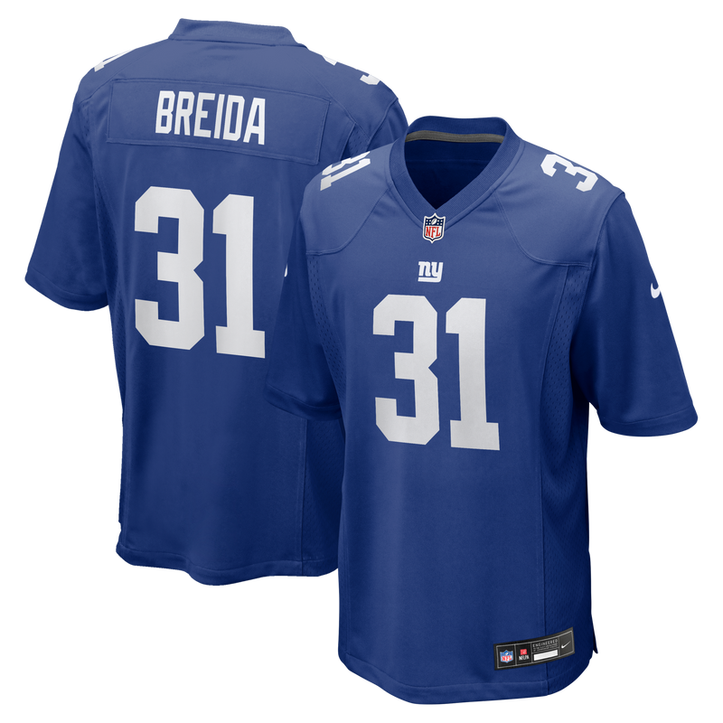 New York Giants Matt Breida Royal jersey – view 1