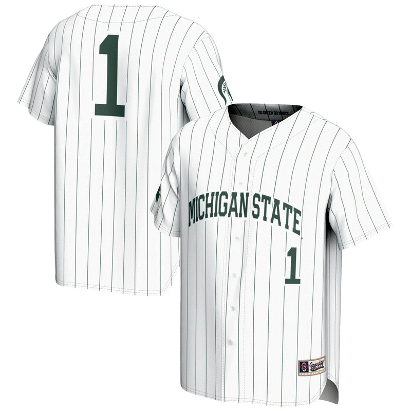 Michigan State Spartans Lightweight White jersey – view 1