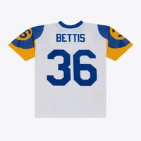 Los Angeles Rams Jerome Bettis White jersey – view 3