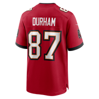 Tampa Bay Buccaneers Payne Durham Red jersey – view 3
