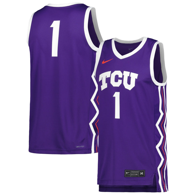 TCU Horned Frogs Purple jersey – view 1