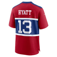 New York Giants Jalin Hyatt Red jersey – view 4