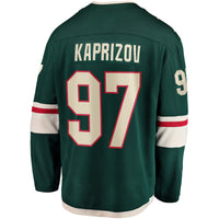 Minnesota Wild Kirill Kaprizov Green jersey – view 4